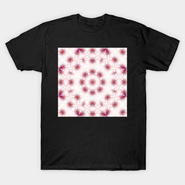 Abstract developing egg kaleidoscope fractal T-Shirt by hereswendy